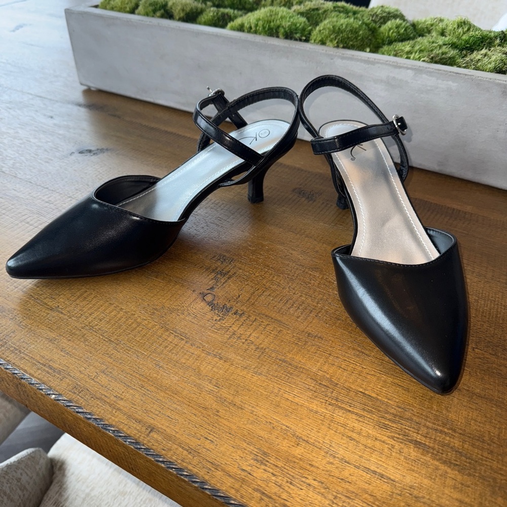 Black heels